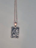 Death Tarot Card Necklace